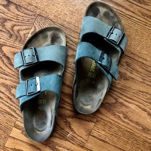 Olive Green Birkenstock’s